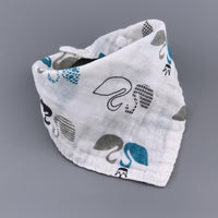 AZEOSHE Baby Bibs Boy Girl Bandana Water Absorb Bib Burp Cloth Triangle Cotton Baby Scarf Burp Baby Christmas Accessories