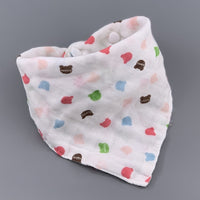 AZEOSHE Baby Bibs Boy Girl Bandana Water Absorb Bib Burp Cloth Triangle Cotton Baby Scarf Burp Baby Christmas Accessories