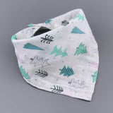 AZEOSHE Baby Bibs Boy Girl Bandana Water Absorb Bib Burp Cloth Triangle Cotton Baby Scarf Burp Baby Christmas Accessories