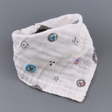 AZEOSHE Baby Bibs Boy Girl Bandana Water Absorb Bib Burp Cloth Triangle Cotton Baby Scarf Burp Baby Christmas Accessories