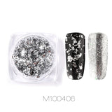 ROSALIND Nails Art Glitter Pigment Powder Gel Polish Mirror Manicure Sparkles For Nails UV Decorations Chrome Holographic Nail