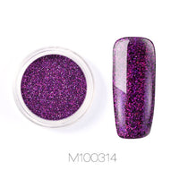 ROSALIND Nails Art Glitter Pigment Powder Gel Polish Mirror Manicure Sparkles For Nails UV Decorations Chrome Holographic Nail